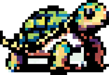 pixel turtle