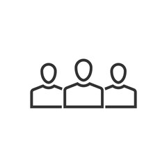 Business Team Icon - Group People Icon
