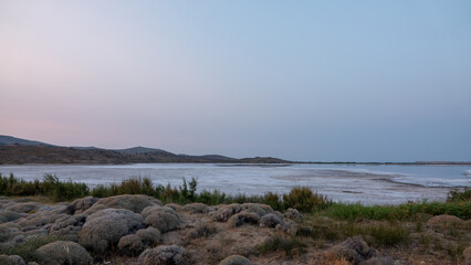 Salt Lake, located in the middle of Aydıncık and Kefaloz beaches. The black mud coming out of the lake is rubbed on the body by tourists considering it is good for some diseases.