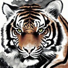 Portrait of a Tiger | Ai Generated