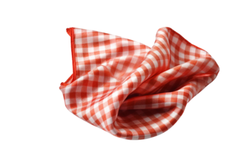 Handkerchief. isolated object, transparent background