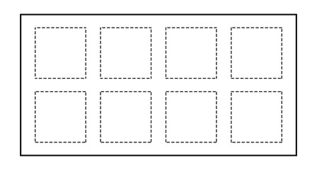 Album page template. Photo album page. Photography. Frames for foto on white background