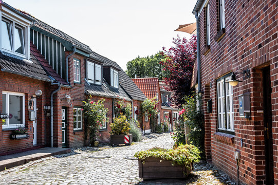 In den Stra&szlig;en von Burg auf Fehmarn