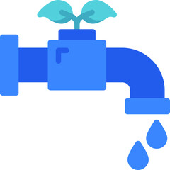 Obraz premium tap water icon