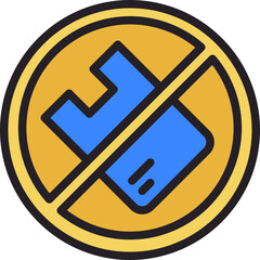 no plastic bags icon