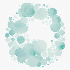 Fototapeta na wymiar background with pastel round spots watercolor graphics