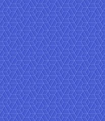 Vector seamless linear pattern with rhombuses. Abstract geometric low poly background. Stylish hexagon grid texture.