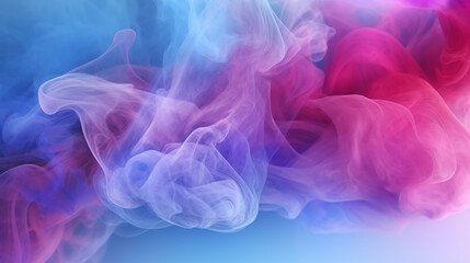 a colorful smoke background made with generative AI