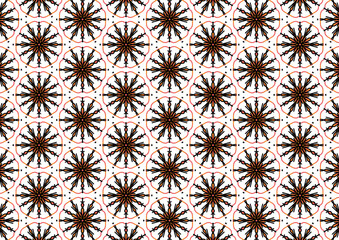 pattern seamless wallpaper design texture vector art decoration illustration floral geometric ornament decorative floral vintage color textile tile background element shape floral style repetition