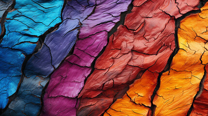 close-up of a vibrant bark texture
