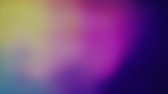 Colorful gradient mesh smooth slow motion blur background looped