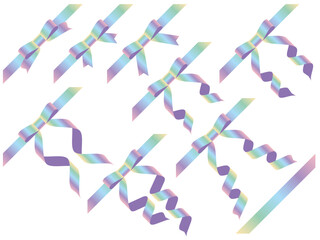 リボン018-8縛斜蝶