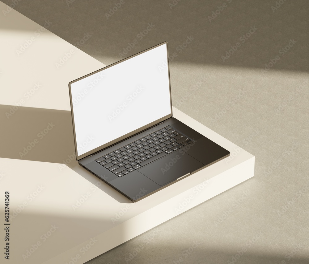 Wall mural responsive web design and website mockup, devices mock up, smartphone desktop tablet laptop template
