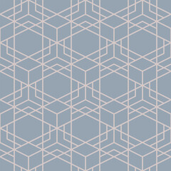 Cube seamless background. Vector illustration.