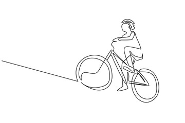 young boy riding a bike activity headrest line art