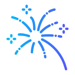 firework Gradient icon