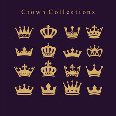 crown vector collections