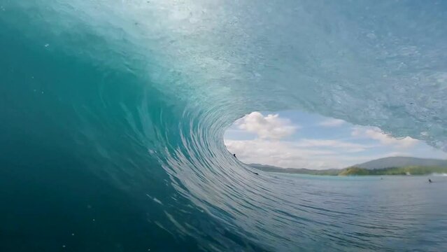 Surfing a perfect wave with personal point of view