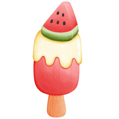 ice cream watermelon 