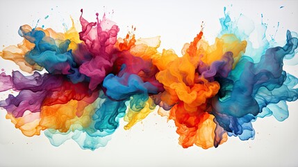Watercolor splash