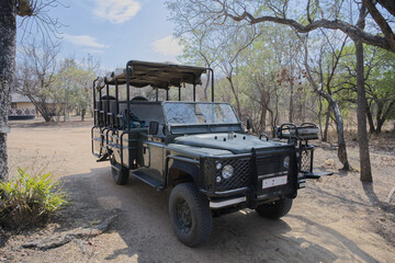 African safari vehicle, Zimbabwe © michael