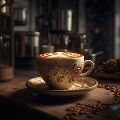 Fototapeta premium cup of coffee