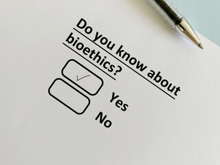 Fototapeta premium Questionnaire about law