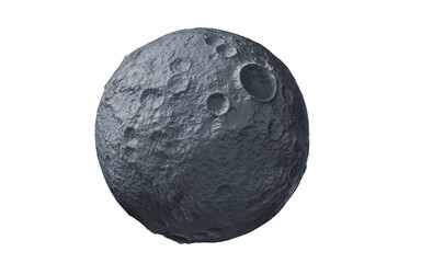 Planet in the outer space, 3d rendering.