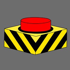 under construction background button illustration