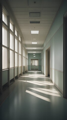 Fototapeta premium corridor in a hospital