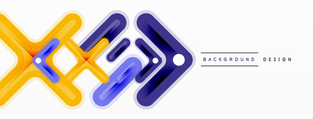 Minimal geometric background cross line. Design for wallpaper, banner, background, landing page, wall art, invitation, prints, posters