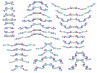 リボン045-16変形垂蝶