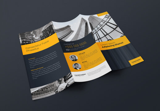 Modern Corporate Trifold Brochure