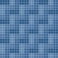 Navy blue tile background, Mosaic tile background, Tile background, Seamless pattern, Mosaic seamless pattern, Mosaic tiles texture or background. Bathroom wall tiles, swimming pool tiles.