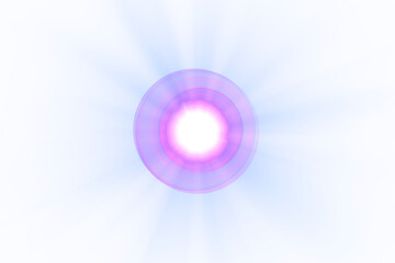 Digital png illustration of purple light spots on transparent background