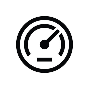 recommend clip art: Dashboard odometer gauge vector icon