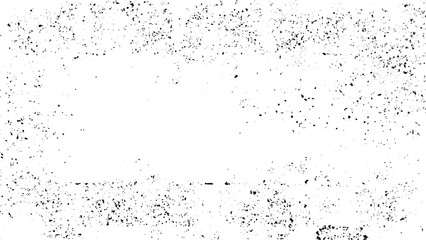 Black and white grunge urban texture vector with copy space. surface dust and rough dirty wall background with empty template. Distress and grunge effect concept. Grunge background black and white.