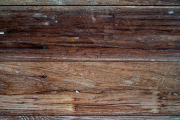 Naklejka premium Texture of vintage wood boards. Grunge raw brown wood. Wooden planks background design mockup. Rustic and grounge wood.