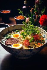 ramen noodles, Generative ai