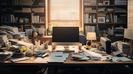 Removing unnecessary items from your desk creates more space, reduces distractions, and makes it easier to find important documents and tools