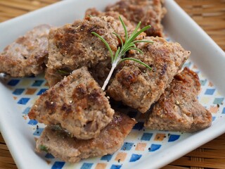 한국전통음식 떡 갈비, 요리, 고기구이, 너비아니