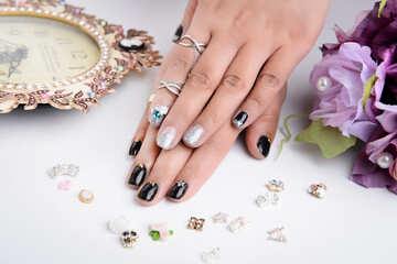 woman nail 