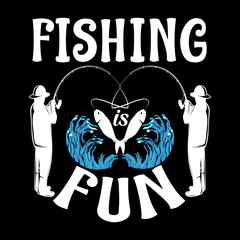 Fishing SVG Design,  Fishing T-shirt Design