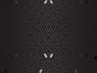 Gray line on black. Minimalist design. Cover design templates, business flyer layouts, wallpapers, etc.