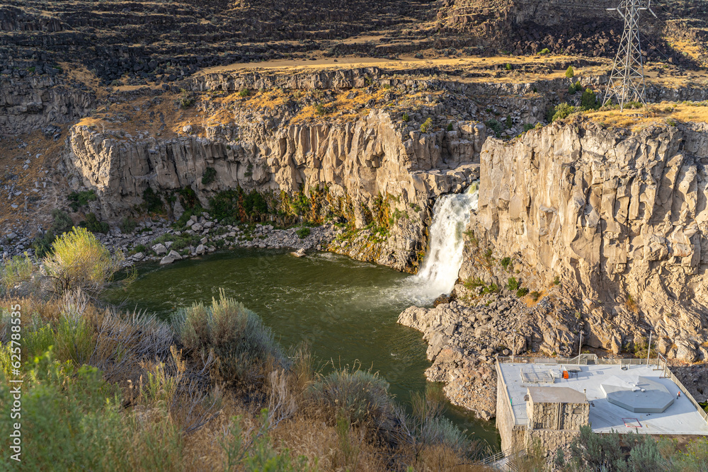 Sticker View of the waterfall 