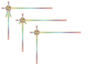 リボン縁027-16花縛十