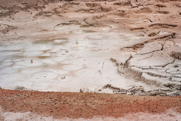 Fountain Paint Pot  in Yellowstone National Park.