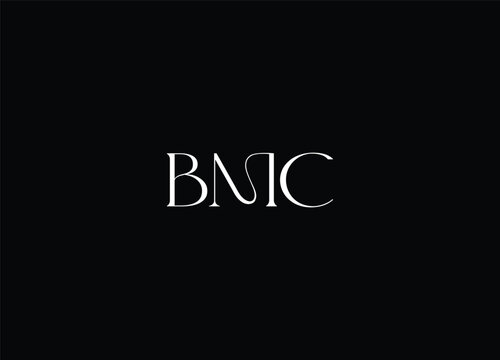 BMC abstract logo design and monogram logo