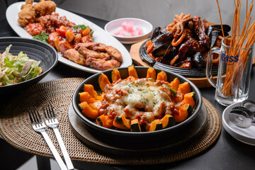 korea traditional chicken 