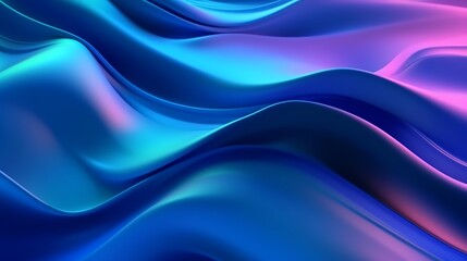 Fototapeta premium wallpaper abstrack organic liquid ilustration blue and purple